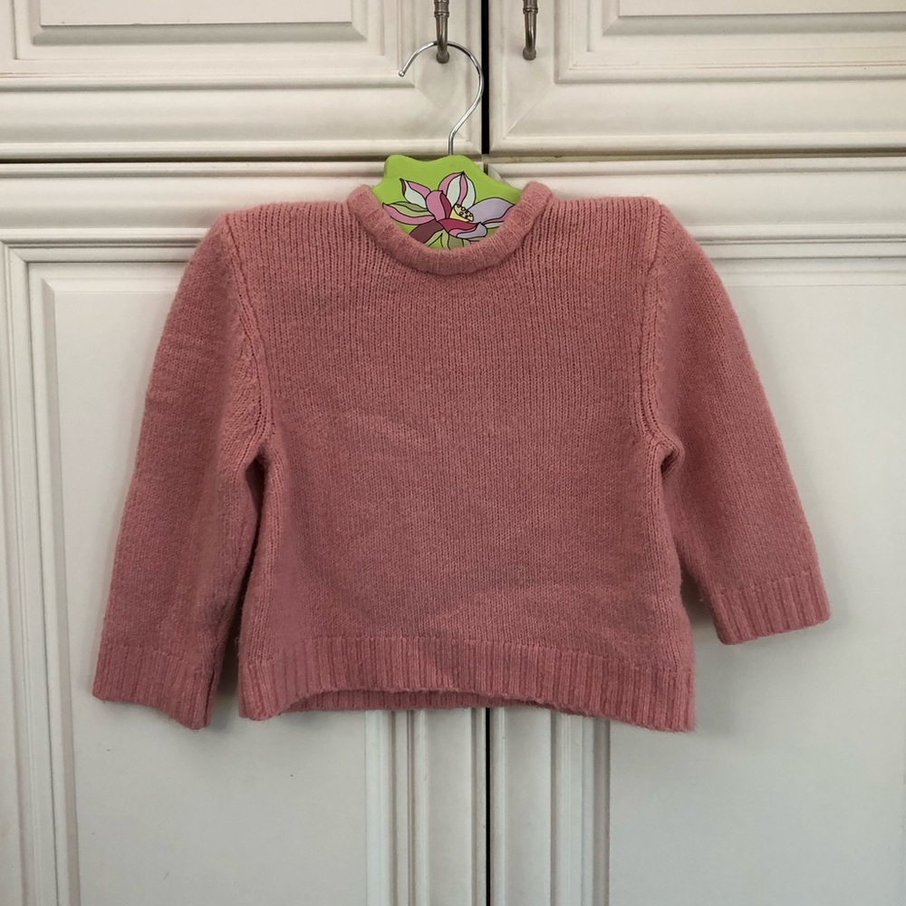 Zara baby girl’s pink sweater
